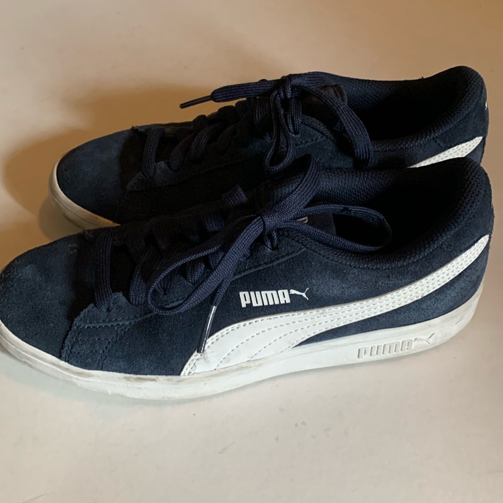 Puma Navy Smash Sneaker